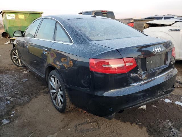 WAUKGAFB1BN040450 - 2011 AUDI A6 PRESTIGE შავი ფოტო 2