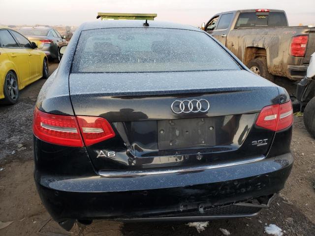 WAUKGAFB1BN040450 - 2011 AUDI A6 PRESTIGE შავი ფოტო 6