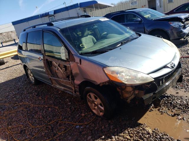 5TDZA23CX6S464120 - 2006 TOYOTA SIENNA CE BLUE photo 4