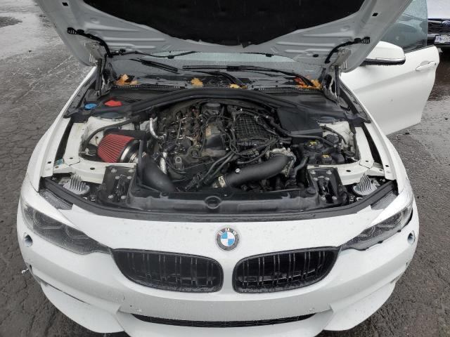 WBA4J5C50JBF07358 - 2018 BMW 440I GRAN COUPE WHITE photo 11