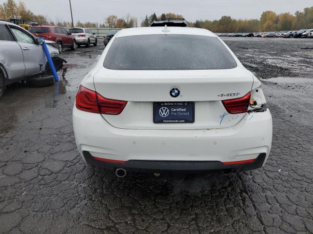 WBA4J5C50JBF07358 - 2018 BMW 440I GRAN COUPE WHITE photo 6