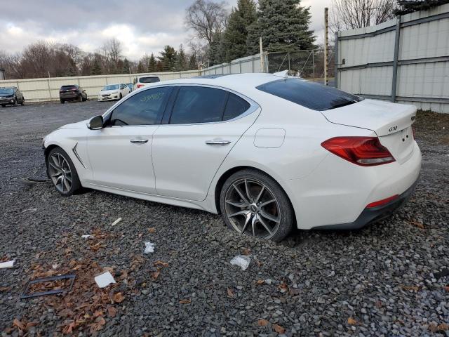 KMTG44LA5KU019316 - 2019 GENESIS G70 PRESTIGE WHITE photo 2