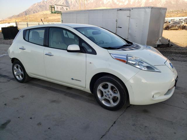 JN1AZ0CP9BT004815 - 2011 NISSAN LEAF SV WHITE photo 4