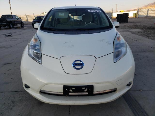 JN1AZ0CP9BT004815 - 2011 NISSAN LEAF SV WHITE photo 5