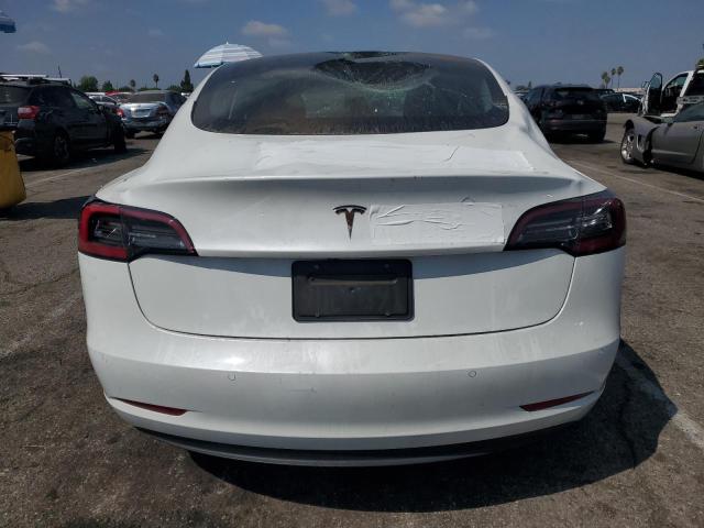 5YJ3E1EA5NF361951 - 2022 TESLA MODEL 3 Blanco foto 6