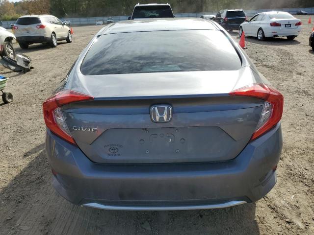 2HGFC2F6XMH532416 - 2021 HONDA CIVIC LX GRAY photo 6