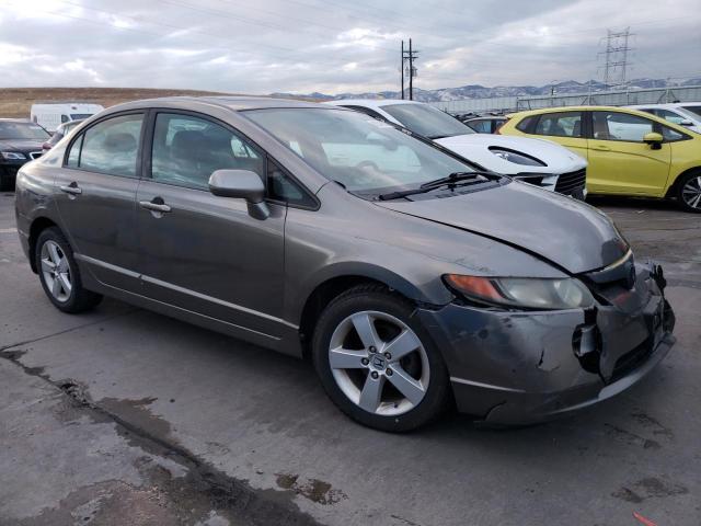 2HGFA16878H301710 - 2008 HONDA CIVIC EX GRAY photo 4