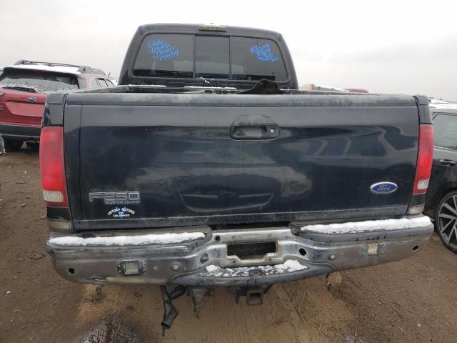 1FTNW21P64EB18106 - 2004 FORD F250 SUPER DUTY BLACK photo 6