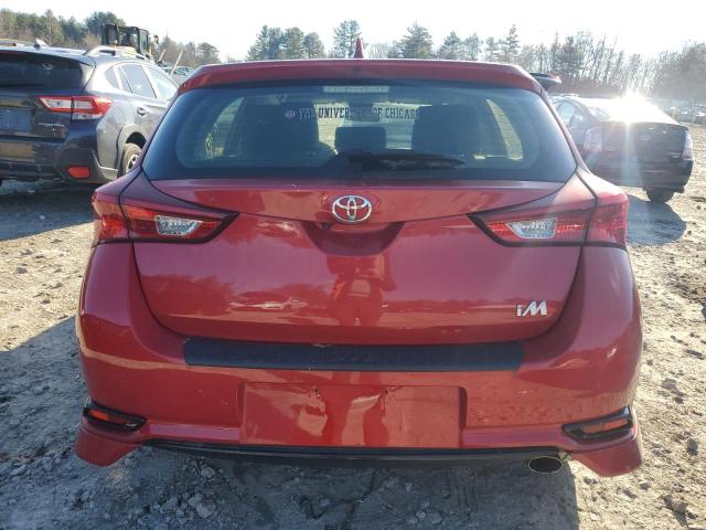 JTNKARJE2JJ572232 - 2018 TOYOTA COROLLA IM RED photo 6