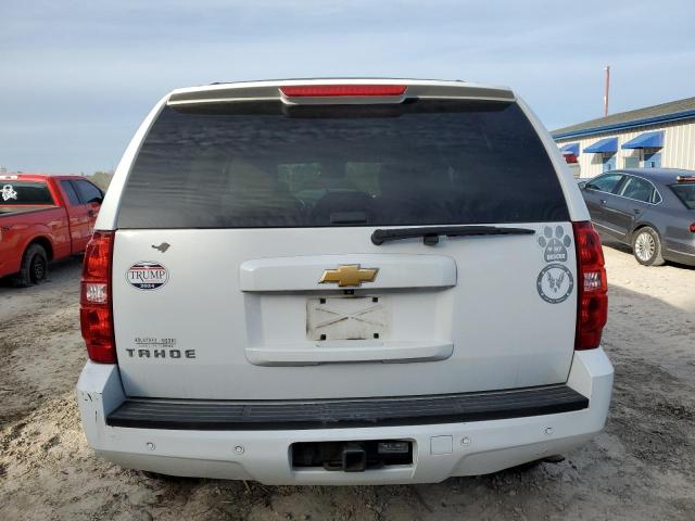 1GNSCBE01DR266172 - 2013 CHEVROLET TAHOE C1500 LT WHITE photo 6