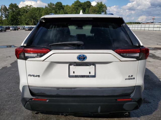 2T3LWRFV8MW116003 - 2021 TOYOTA RAV4 LE WHITE photo 6