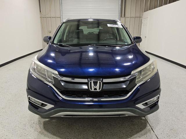 2HKRM3H72FH555445 - 2015 HONDA CR-V EXL BLUE photo 5