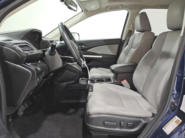 2HKRM3H72FH555445 - 2015 HONDA CR-V EXL BLUE photo 7