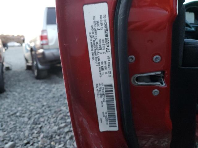 1C3CDFBA8DD152833 - 2013 DODGE DART SXT RED photo 13