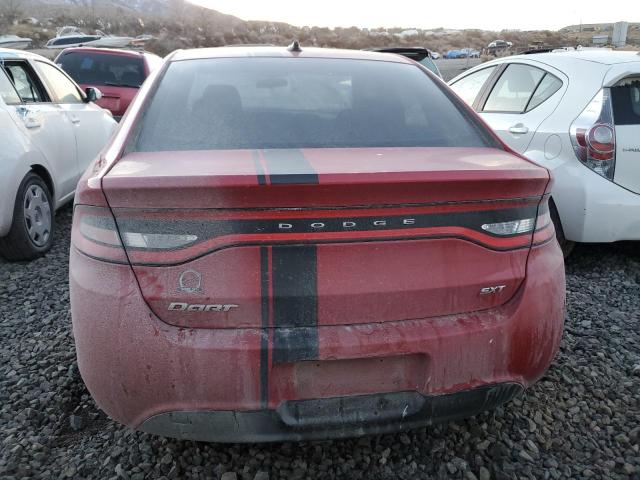 1C3CDFBA8DD152833 - 2013 DODGE DART SXT RED photo 6