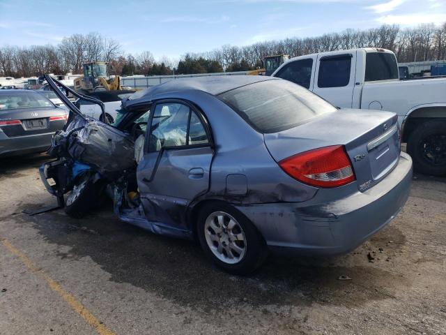 KNADC125446299788 - 2004 KIA RIO BLUE photo 2