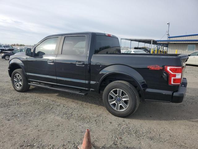 1FTEW1CP7JKF71610 - 2018 FORD F150 SUPERCREW BLACK photo 2