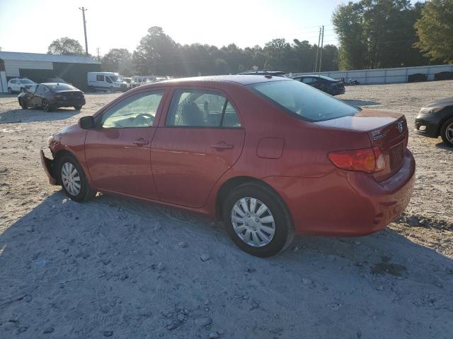 2T1BU4EE6AC492954 - 2010 TOYOTA COROLLA BASE RED photo 2