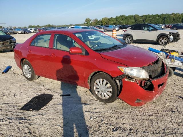 2T1BU4EE6AC492954 - 2010 TOYOTA COROLLA BASE RED photo 4
