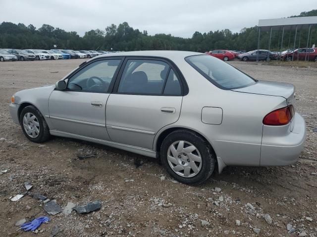 1NXBR12E42Z615803 - 2002 TOYOTA COROLLA CE ვერცხლისფერი ფოტო 2