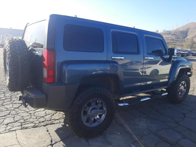 5GTDN136768175423 - 2006 HUMMER H3 BLUE photo 3