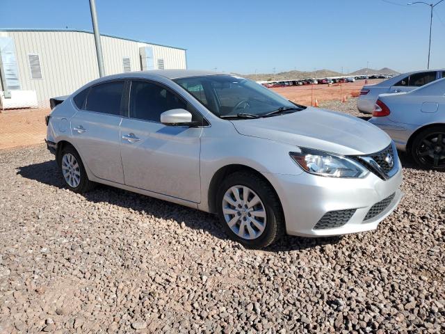 3N1AB7AP4KY352688 - 2019 NISSAN SENTRA S GRAY photo 4