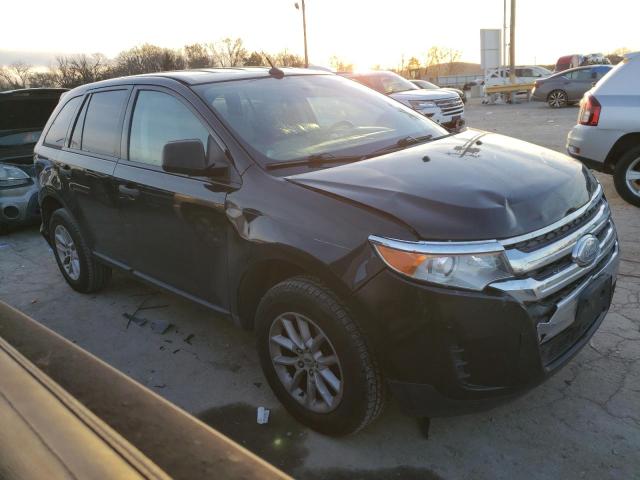 2FMDK3GC8DBB85573 - 2013 FORD EDGE SE BLACK photo 4