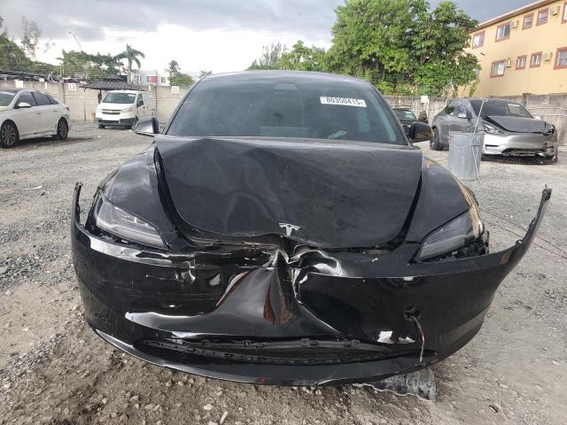 5YJ3E1EB4SF981937 - 2025 TESLA MODEL 3 Noir photo 5