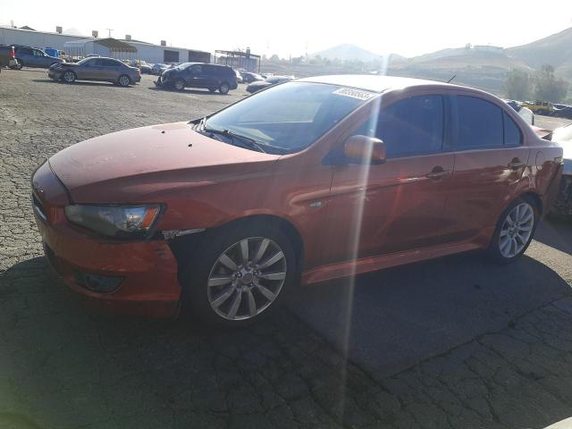 JA32U8FW6BU042643 - 2011 MITSUBISHI LANCER GTS ORANGE photo 1