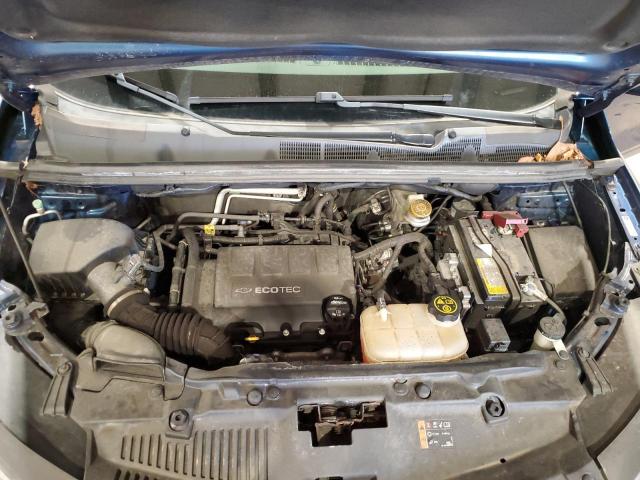 3GNCJPSB5KL395937 - 2019 CHEVROLET TRAX 1LT Bleu photo 12