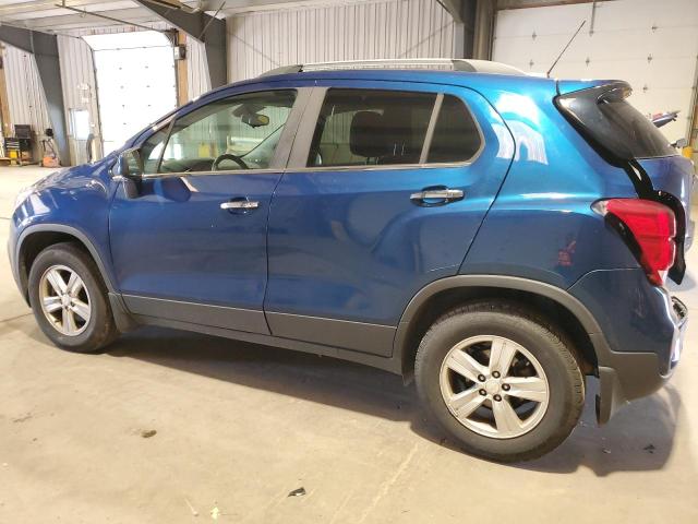 3GNCJPSB5KL395937 - 2019 CHEVROLET TRAX 1LT Bleu photo 2