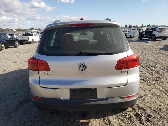 WVGAV7AX8HK036279 - 2017 VOLKSWAGEN TIGUAN S SILVER photo 6