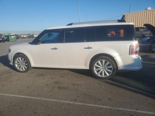 2FMHK6C80FBA14551 - 2015 FORD FLEX SEL WHITE photo 2