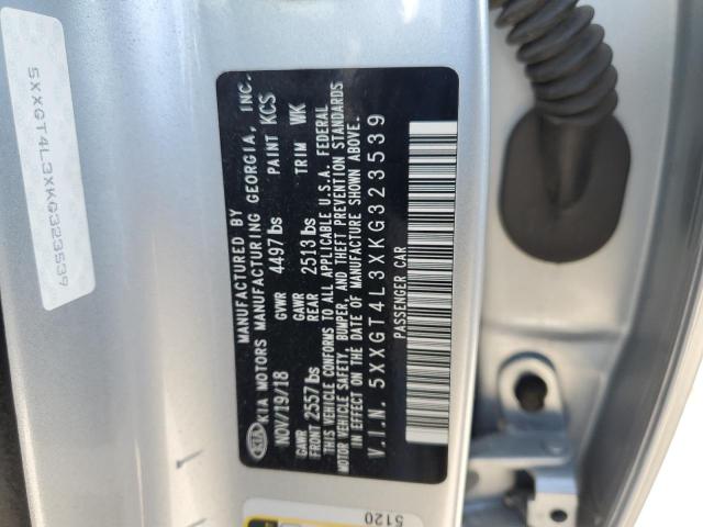 5XXGT4L3XKG323539 - 2019 KIA OPTIMA LX SILVER photo 13