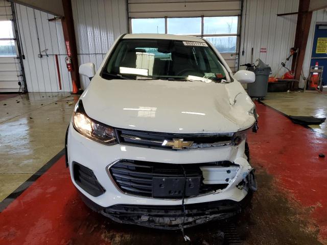 KL7CJKSB0HB104229 - 2017 CHEVROLET TRAX LS WHITE photo 5