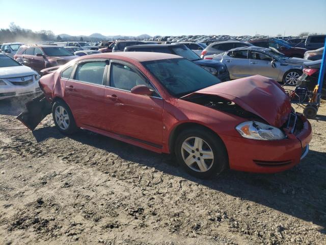 2G1WA5EK1A1108575 - 2010 CHEVROLET IMPALA LS RED photo 4