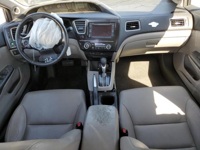 2HGFB2F96DH540610 - 2013 HONDA CIVIC EXL رمادي صورة 8