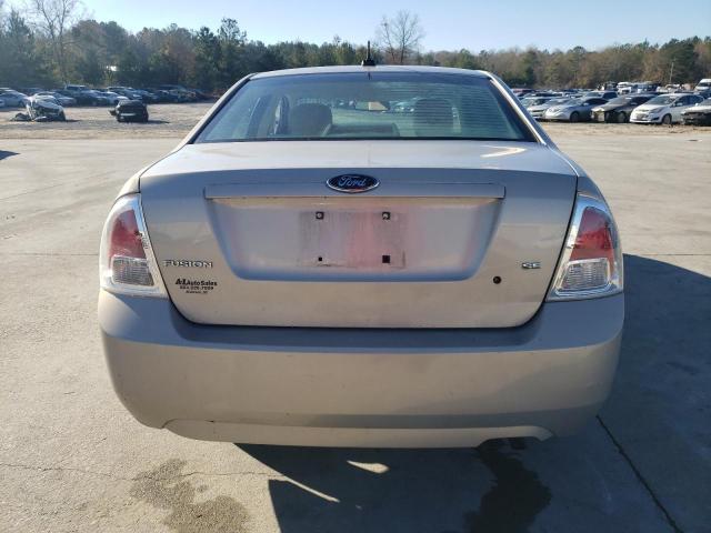 3FAHP07Z19R143545 - 2009 FORD FUSION SE SILVER photo 6