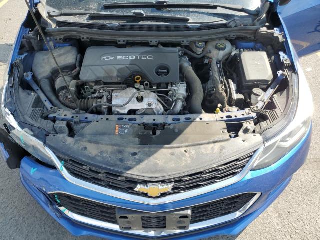 3G1BH6SE9JS571809 - 2018 CHEVROLET CRUZE LT ლურჯი ფოტო 11