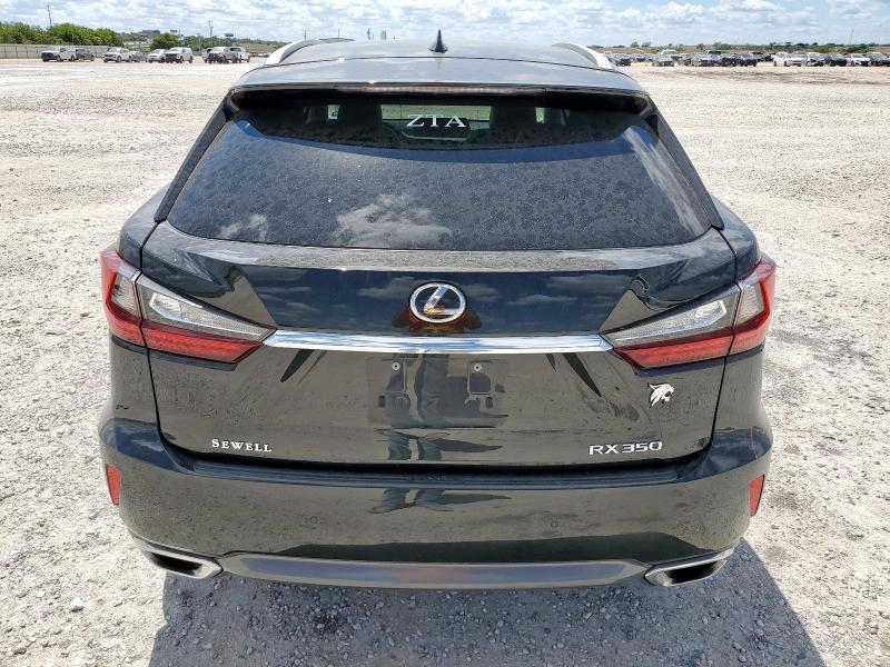2T2ZZMCA1HC090863 - 2017 LEXUS RX 350 BASE BLACK photo 6