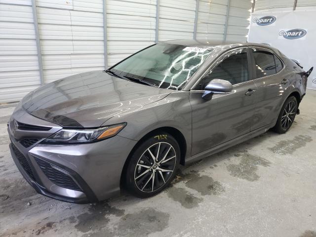 4T1T11AKXRU844371 - 2024 TOYOTA CAMRY SE NIGHT SHADE GRAY photo 1