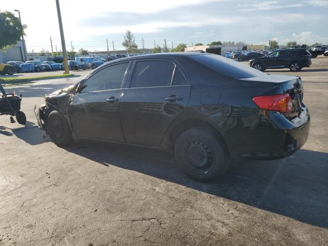 1NXBU4EEXAZ334471 - 2010 TOYOTA COROLLA BASE Schwarz Foto 2