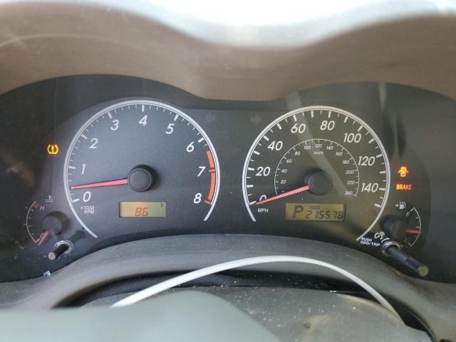 1NXBU4EEXAZ334471 - 2010 TOYOTA COROLLA BASE Schwarz Foto 9