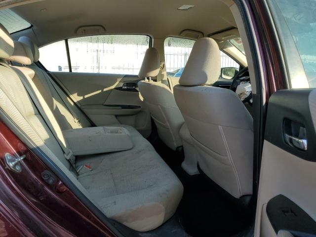 1HGCR2F35GA141362 - 2016 HONDA ACCORD LX 勃艮第红 照片 10