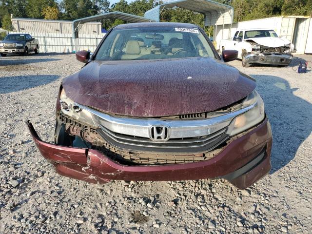 1HGCR2F35GA141362 - 2016 HONDA ACCORD LX 勃艮第红 照片 5