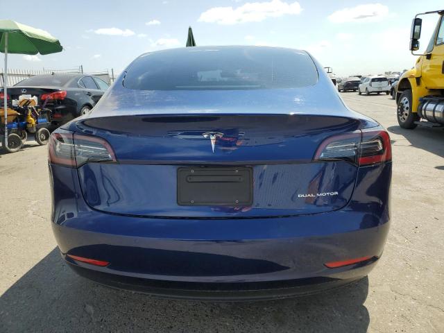 5YJ3E1EBXMF868562 - 2021 TESLA MODEL 3 Կապույտ լուսանկար 6