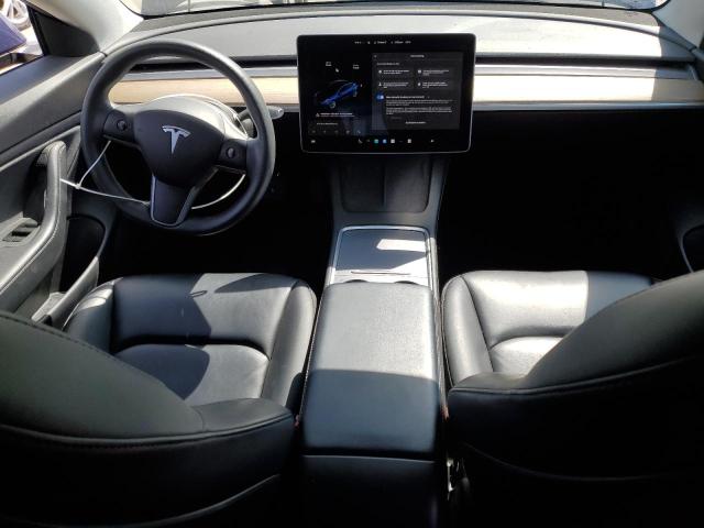 5YJ3E1EBXMF868562 - 2021 TESLA MODEL 3 Կապույտ լուսանկար 8
