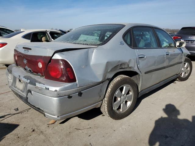 2G1WF52E739401708 - 2003 CHEVROLET IMPALA SILVER photo 3