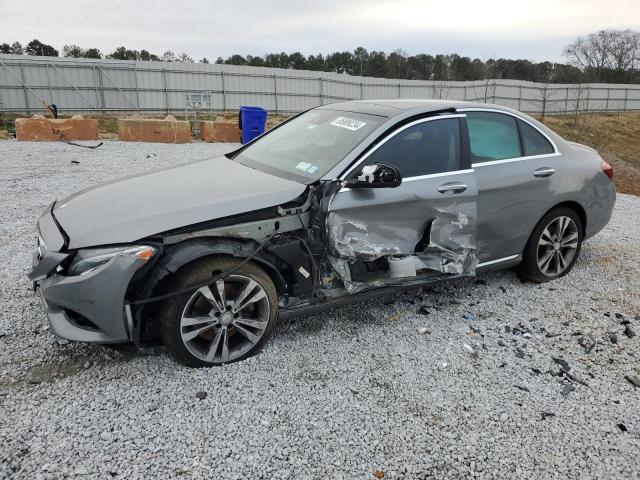 55SWF4KB7GU151510 - 2016 MERCEDES-BENZ C 300 4MATIC GRAY photo 2