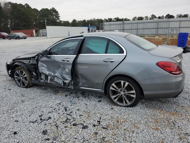 55SWF4KB7GU151510 - 2016 MERCEDES-BENZ C 300 4MATIC GRAY photo 3